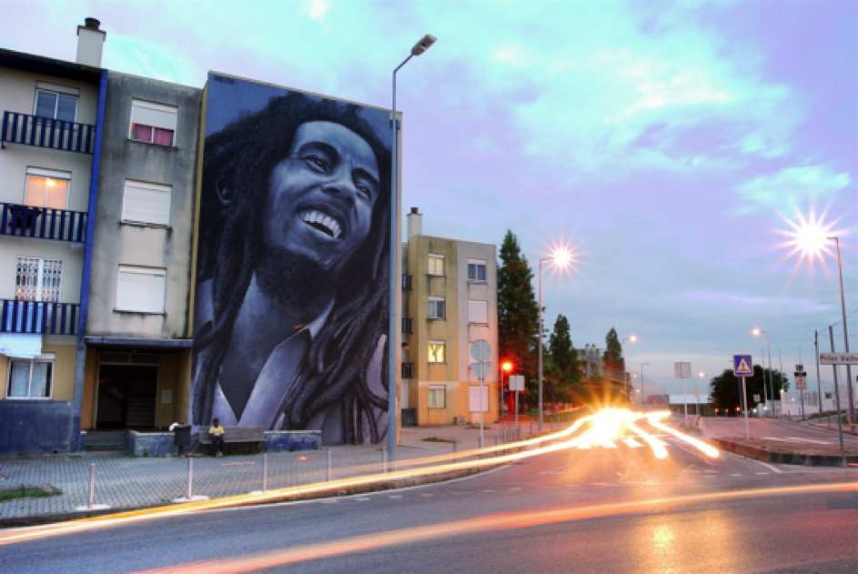 Bob Marley Street Art Mural